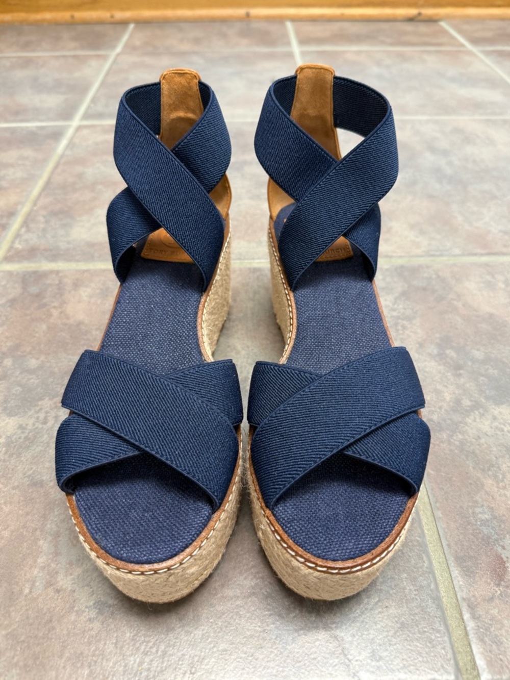 Tory Burch Espadrille Wedges - Picture 2 of 10